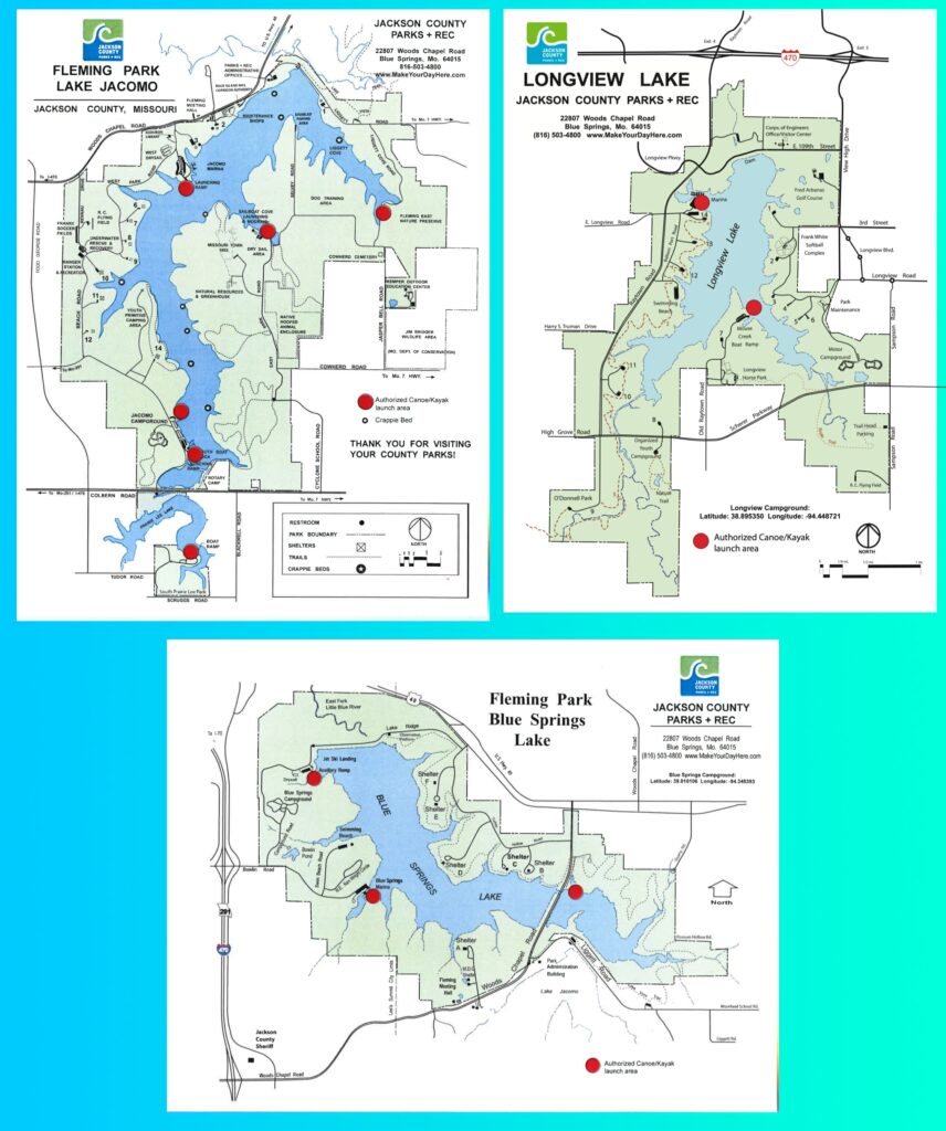 Map Of Jackson County Lakes